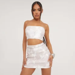 EGO High Waist Cargo Mini Bodycon Skirt In Printed Beige -EGO Sales Store 02 05 23 jul93139 s scaled