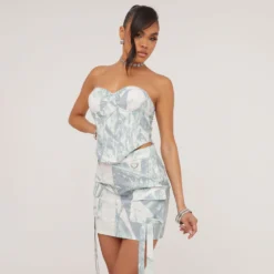 EGO High Waist Strap Detail Utility Cargo Mini Skirt In Sage Green Camo -EGO Sales Store 06 06 23 jul110740 s scaled