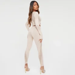 EGO High Waist Contour Detail Leggings In Stone Knit 6 EGO High Waist Contour Detail Leggings In Stone Knit -EGO Sales Store 06 12 22 unya32625 copy scaled