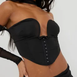 EGO Structured Corset With Sleeves In Black 7 EGO Structured Corset With Sleeves In Black -EGO Sales Store 09 03 22 ming8849 scaled