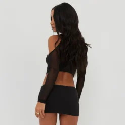 EGO Structured Corset With Sleeves In Black 9 EGO Structured Corset With Sleeves In Black -EGO Sales Store 09 03 22 ming8872 scaled