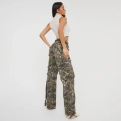 EGO Multi Pocket Belt Detail Oversized Cargo Trousers In Camo Print -EGO Sales Store 12 11 22 july28689 sq scaled