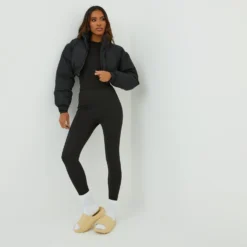 EGO High Waist Super Stretch Leggings In Black