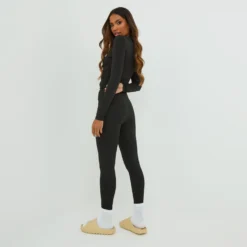 EGO High Waist Super Stretch Leggings In Black -EGO Sales Store 15 09 22 noara 20339 scaled