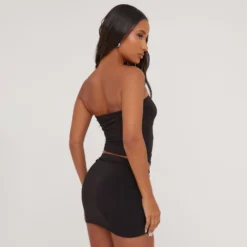 EGO Mini Bodycon Skirt In Black Slinky 7 EGO Mini Bodycon Skirt In Black Slinky -EGO Sales Store 16 05 23 ming99364 s scaled