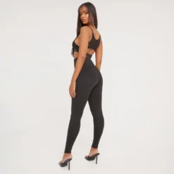 EGO High Waist Corset Detail Seamless Leggings In Black -EGO Sales Store 21 02 23 pam61158 s scaled