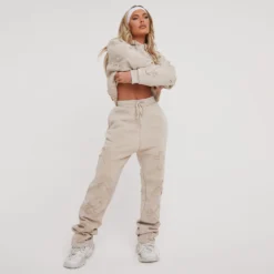 EGO High Waist Cross Patch Detail Oversized Straight Leg Joggers In Acid Wash Stone -EGO Sales Store 21 12 22 em38590 copy scaled