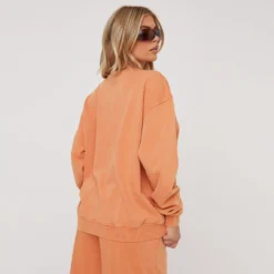 Oversized 'Ego Studio' Sweatshirt In Orange -EGO Sales Store 21 12 22 em39464 copy scaled